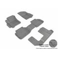 thumbnail image 1 of "3D MAXpider All-Weather Custom Fit Floor Liners for Dodge Journey 2009-2010, CLASSIC Series (Complete Set) 1st, 2nd & 3rd Row W/ Eyelets, Gray", 1 of 4