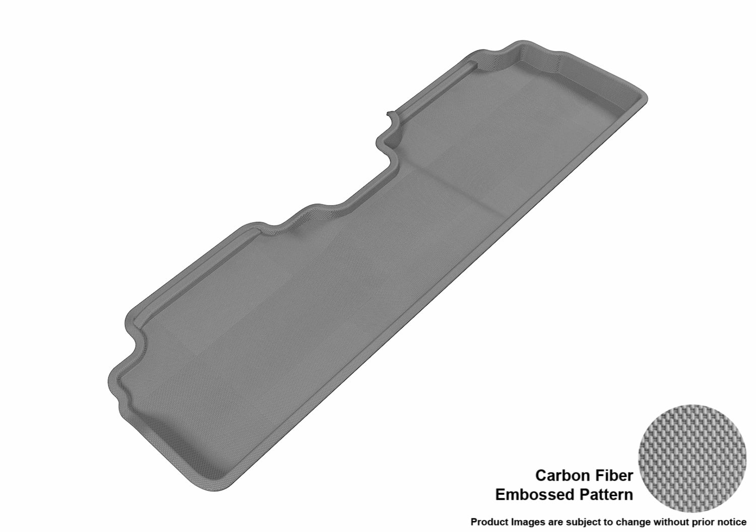 3D MAXpider All-Weather Custom Fit Floor Liners for Ford Escape 2008-2012 / Mazda Tribute 2008-2011, KAGU Series (2nd Row, Gray)