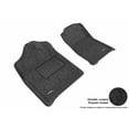 thumbnail image 1 of 3D MAXpider All-Weather Custom Fit Floor Liners for GM Silverado/Sierra 1500 Regular Cab (W/ Bucket Seats) 2007-2013, CLASSIC Series (1st Row, Black), 1 of 5