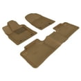 thumbnail image 1 of 3D MAXpider All-Weather Custom Fit Floor Liners for Jeep Grand Cherokee (WK2) 2013-2021, KAGU Series (Complete Set) 1st W/ Post & 2nd Row, Tan, 1 of 4