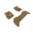 thumbnail image 1 of 3D MAXpider All-Weather Custom Fit Floor Liners for Land Rover Range Rover 2013-2021, KAGU Series (Complete Set) 1st & 2nd Row, Tan, 1 of 4