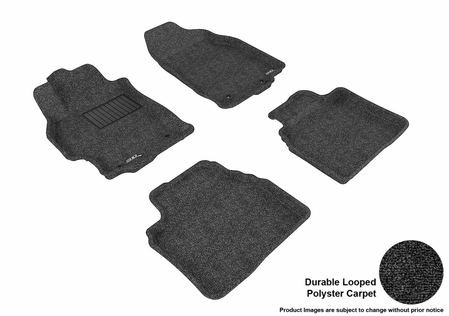 3D MAXpider 2009-2013 Mazda Mazda6 Kagu 1st Row Floormat - Black