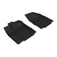 thumbnail image 1 of 3D MAXpider All-Weather Custom Fit Floor Liners for Nissan Pathfinder 2013-2020 / INFINITI JX35 2013 / QX60 2014-2020, KAGU Series (1st Row, Gray), 1 of 4