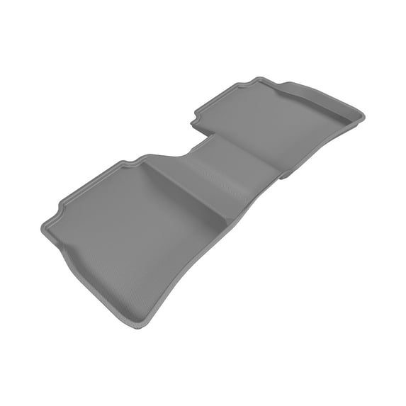 3D MAXpider All-Weather Custom Fit Floor Liners for Nissan Sentra 2013-2019, KAGU Series (2nd Row, Gray)