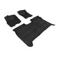 thumbnail image 1 of 3D MAXpider All-Weather Custom Fit Floor Liners for Nissan Titan Crew Cab (W/O Storage Box) 2009-2015, KAGU Series (Complete Set) 1st & 2nd Row, Gray, 1 of 4