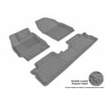 thumbnail image 1 of 3D MAXpider All-Weather Custom Fit Floor Liners for Scion xB 2013-2015, CLASSIC Series (Complete Set) 1st & 2nd Row, Gray, 1 of 5