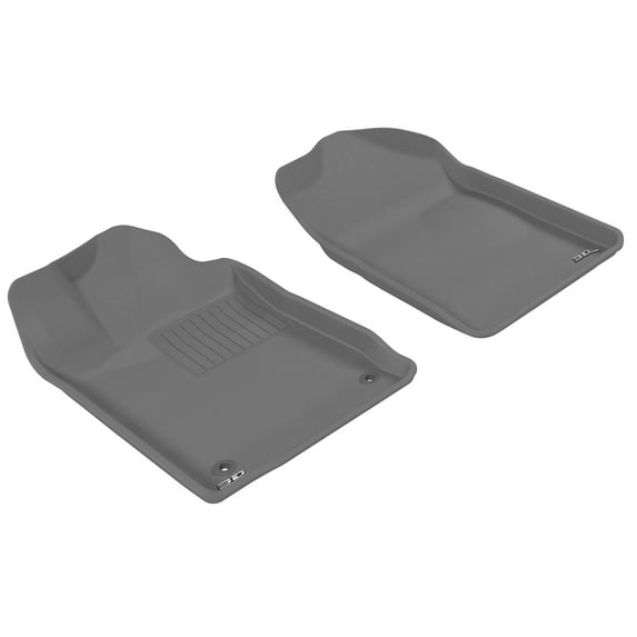 3D MAXpider All-Weather Custom Fit Floor Liners for Toyota Avalon 2005-2012, KAGU Series (1st Row, Gray)