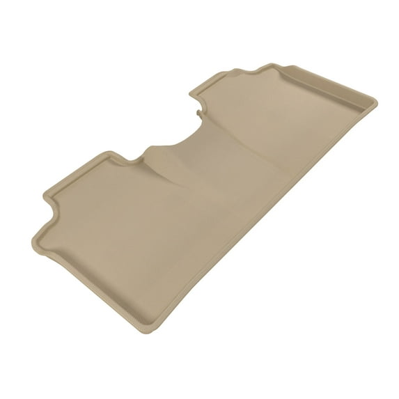 3D MAXpider All-Weather Custom Fit Floor Liners for Toyota Avalon 2005-2012, KAGU Series (2nd Row, Tan)