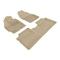 thumbnail image 1 of 3D MAXpider All-Weather Custom Fit Floor Liners for Toyota Prius 2010-2011, KAGU Series (Complete Set) 1st W/ Hook & 2nd Row, Tan, 1 of 4