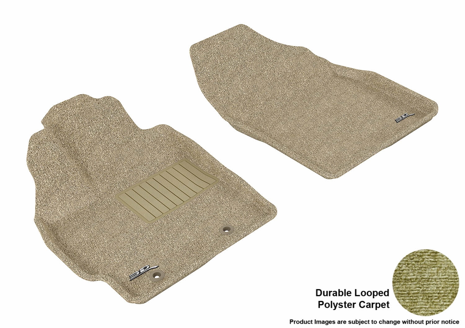 3D MAXpider AllWeather Custom Fit Floor Liners for Toyota Prius 20122015 / Prius V 20122017