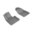 thumbnail image 1 of 3D MAXpider All-Weather Custom Fit Floor Liners for Volvo XC60 2018-2022, KAGU Series (1st Row, Gray), 1 of 4