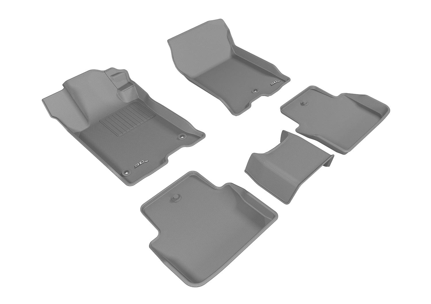 3D MAXpider AllWeather Floor Liners for Acura TLX FWD 20152020, KAGU