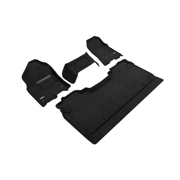 3D MAXpider All-Weather Floor Mats Custom Fit for 2019-2021 Dodge RAM ...