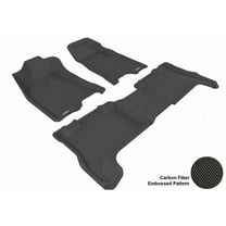3D MAXpider CHEVROLET COLORADO CREW CAB 2004-2012 KAGU BLACK R1 R2 Floor Mat