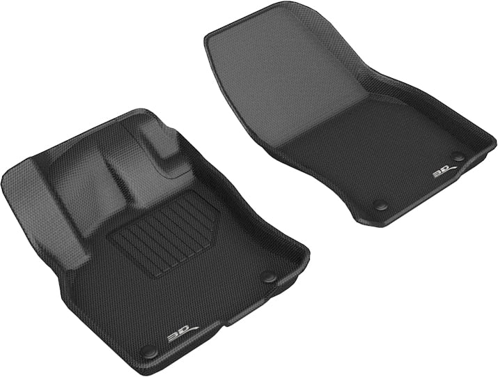 3D MAXpider Custom Fit KAGU Floor Mat (BLACK) Compatible with AUDI Q3 (F3) 20192023 Front Row