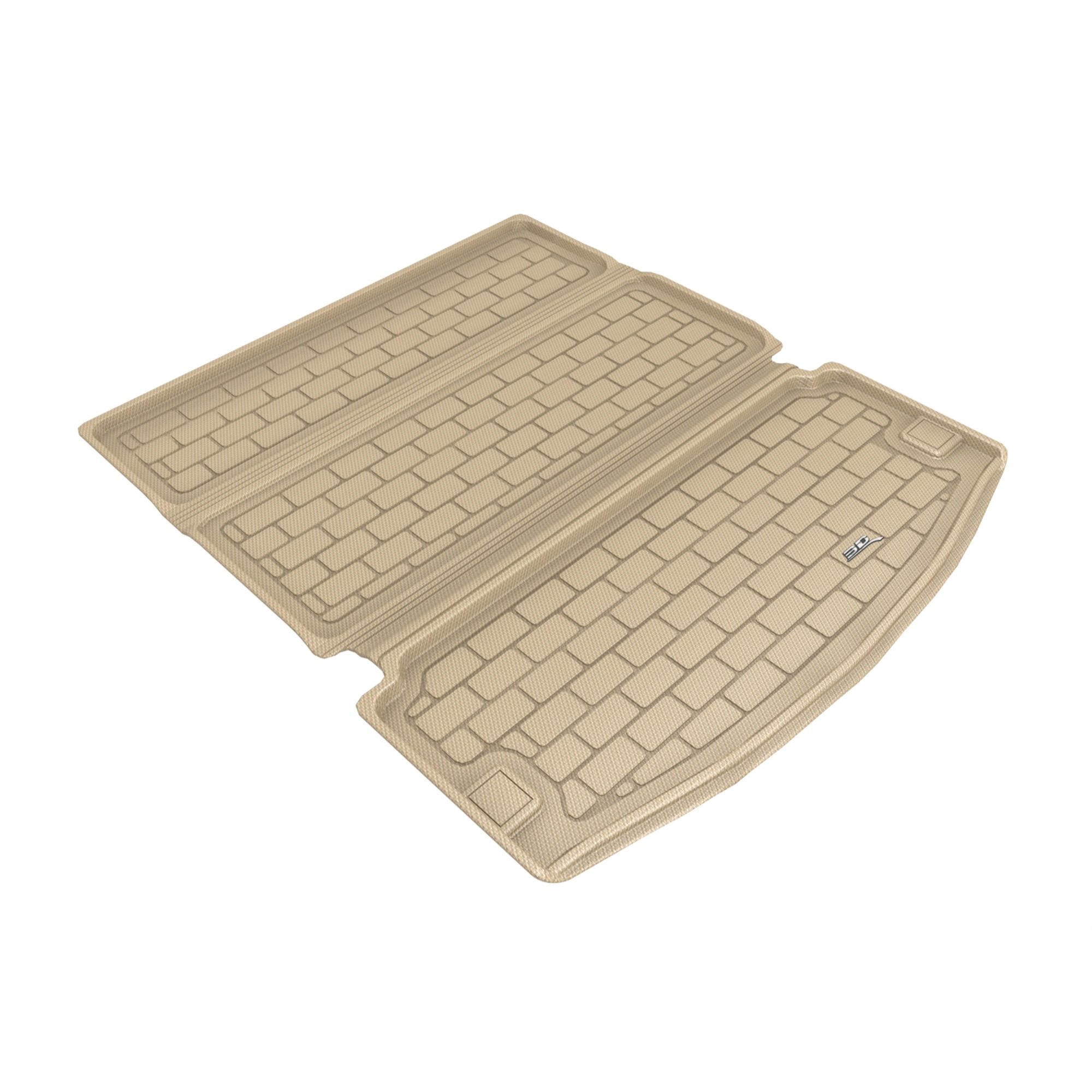 3D MAXpider DODGE DURANGO 20112021 KAGU TAN BEHIND 2ND ROW STOWABLE