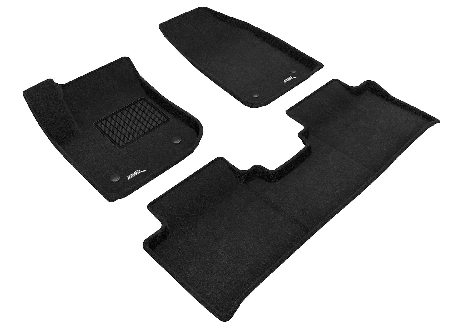 3D MAXpider All-Weather Carpeted Floor Mats Custom Fit for 2016-2020 ...