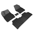 thumbnail image 1 of 3D MAXpider Custom Fit Elitect Floor Mat (Black) Compatible with Kia EV6 2022-2025 - Full Set, 1 of 5