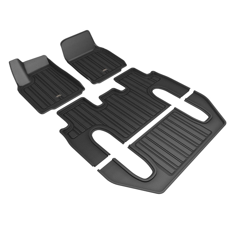 ToughPRO Custom Fit Front Floor Mats For Tesla Model X 2016-2021 – Heavy Duty Rubber