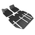 thumbnail image 1 of 3D MAXpider Custom Fit Elitect Floor Mat (Black) Compatible with Tesla Model X 7-Seat 2022-2024 - Full Set, 1 of 5