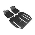 thumbnail image 1 of 3D MAXpider Custom Fit Elitect Floor Mat (Black) Compatible with Tesla Model X Folding 7-Seat 2017-2021 - Full Set, 1 of 6