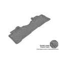 thumbnail image 1 of "3D MAXpider All-Weather Custom Fit Floor Liners for Honda Pilot 2009-2015, CLASSIC Series (2nd Row, Gray)", 1 of 3