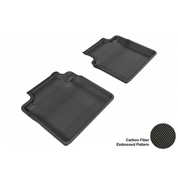 3D MAXpider  INFINITI M37 2011-2013 KAGU BLACK R2 Floor Mat