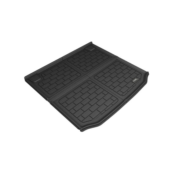 3D MAXpider Custom Fit Kagu Cargo Liner (Black) Compatible with BMW X3 (G01) with Cargo Tie Down Rails (Not Fit w/Hybrid) 2018-2024 - Cargo Liner