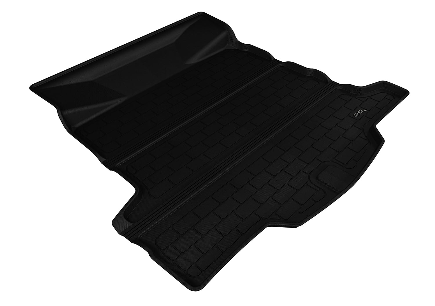 3D MAXpider Cargo Custom Fit All-Weather Floor Mat for Select Chevrolet Impala Models - Kagu Rubber (Black)