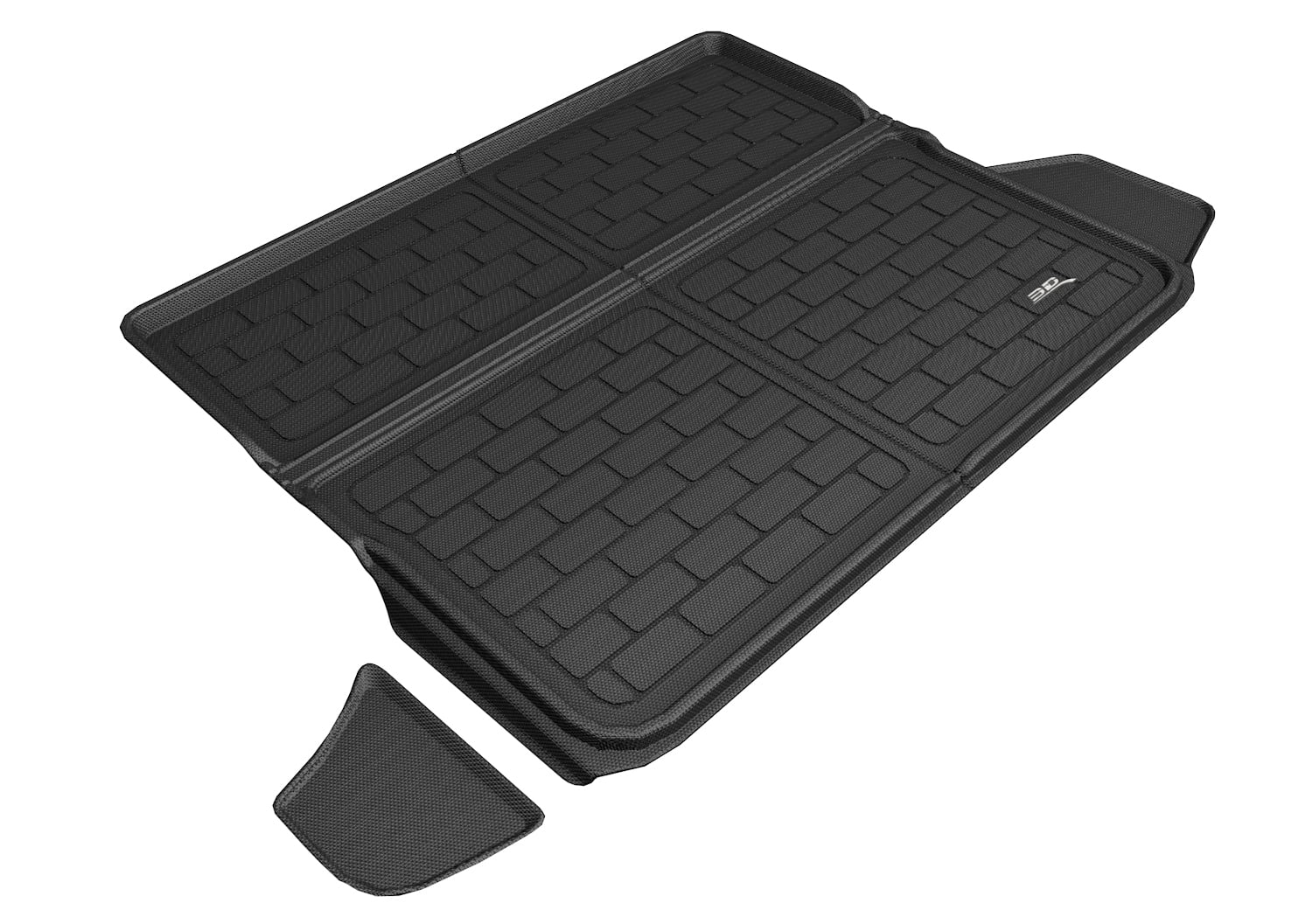 3D MAXpider Custom Fit Kagu Cargo Liner (Black) Compatible with GMC Terrain 2018-2024 - Cargo Liner