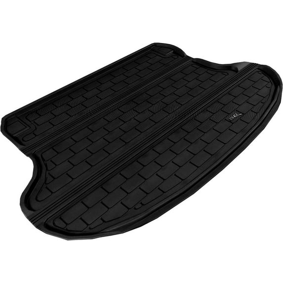 3D MAXpider - M1IN0091309 Cargo Custom Fit All-Weather Floor Mat for Select Infiniti Models - Kagu Rubber (Black)