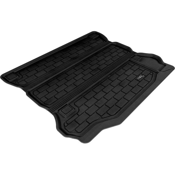 3D MAXpider Custom Fit Kagu Cargo Liner (Black) Compatible with Jeep Wrangler JK Unlimited 2011-2014 - Cargo Liner