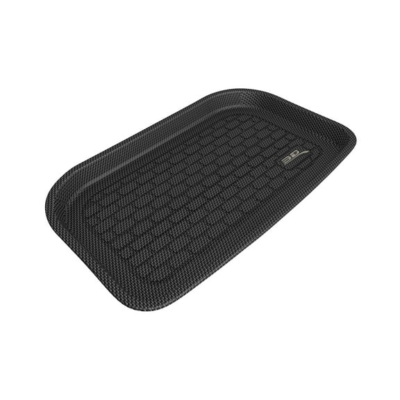 3D MAXpider Custom Fit Kagu Rear Lower Cargo Liner (Black) Compatible with Tesla Model Y 7-Seat 2021-2024 - Cargo Liner