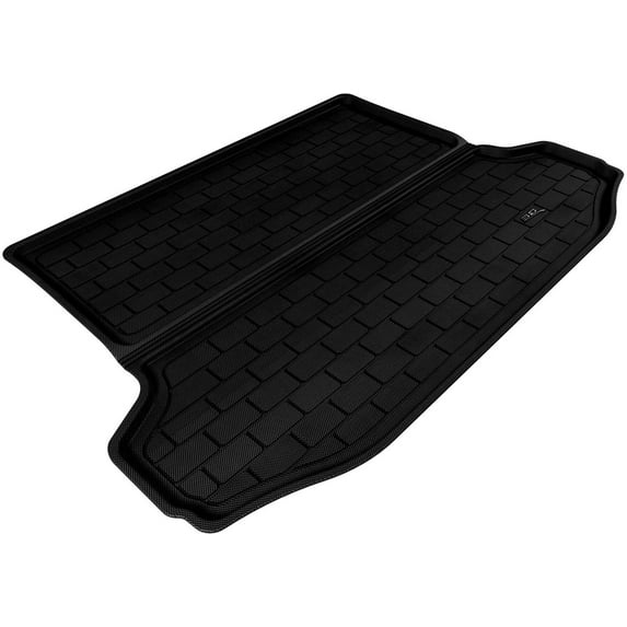 3D MAXpider-M1TY0481309 Cargo Custom Fit All-Weather Floor Mat for Select Toyota RAV4 Models - Kagu Rubber (Black)