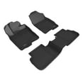 thumbnail image 1 of 3D MAXpider Custom Fit Kagu Floor Mat (Black) Compatible with Acura Integra TYPE S 2023-2025 (w/o Rear USB Port) - Full Set, 1 of 6