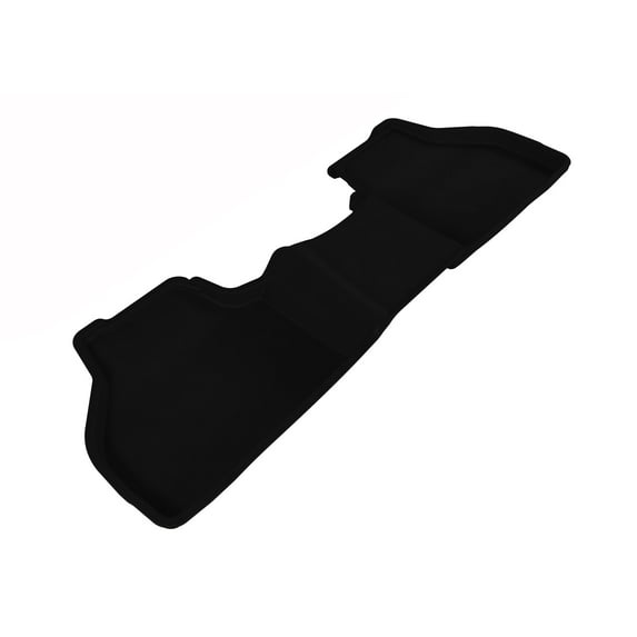 3D MAXpider - L1BM03221509 Second Row Custom Fit All-Weather Floor Mat for Select BMW X3 (F25)/ X4 (F26) Models - Kagu Rubber (Black)