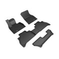 thumbnail image 1 of 3D MAXpider Custom Fit Kagu Floor Mat (Black) Compatible with BMW X5 (G05) 7-Seat 2019-2025 - Full Set, 1 of 5