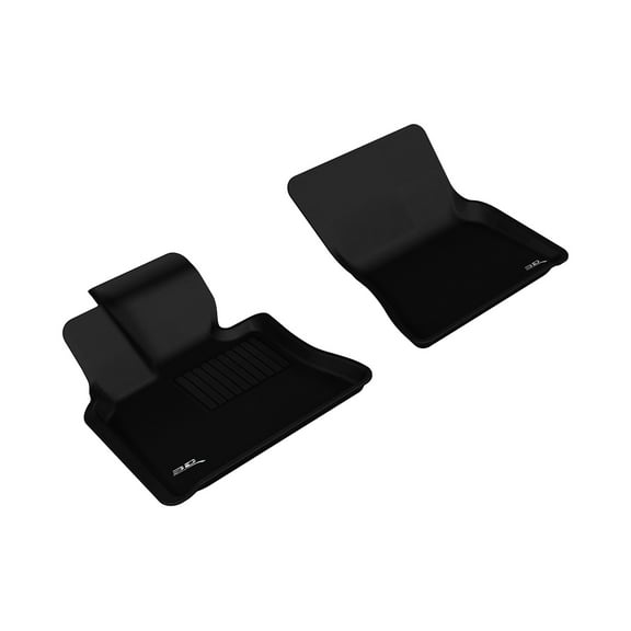 3D MAXpider Custom Fit Kagu Floor Mat (Black) Compatible with BMW X5 2007-2013 / X6 2008-2014 - R1
