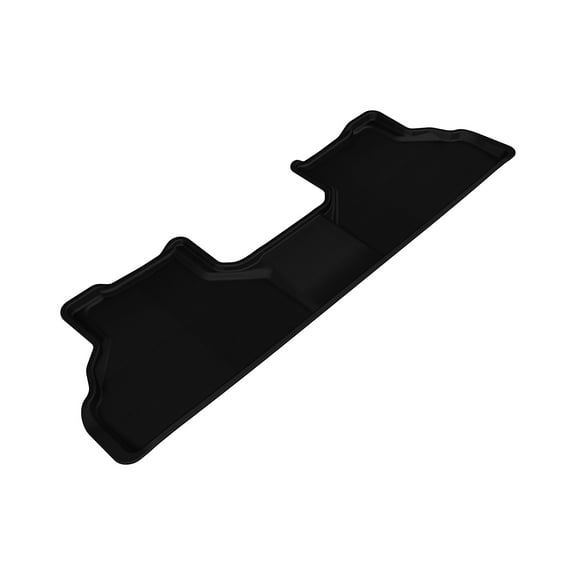 3D MAXpider Custom Fit Kagu Floor Mat (Black) Compatible with BMW X5 / X6 2007-2014 - Second Row