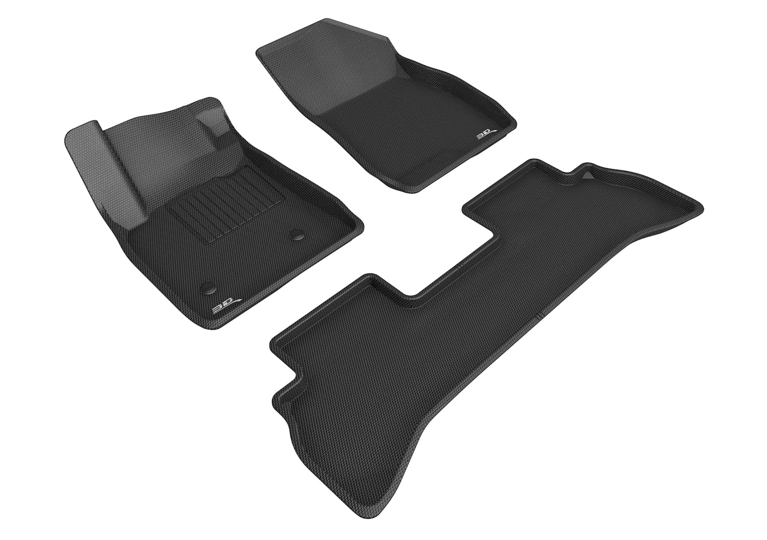 3D MAXpider KAGU Floor Mat BLACK compatible with BUICK ENCORE GX 2020 2024 Full Set Walmart