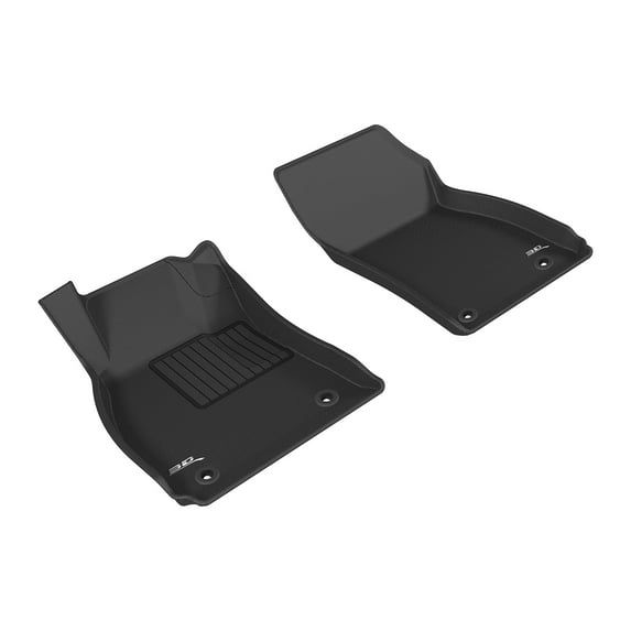3D MAXpider Custom Fit Kagu All-Weather Floor Mat (Black) Compatible with Buick LaCrosse 2010-2016 - R1