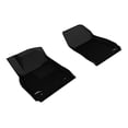 thumbnail image 1 of 3D MAXpider Front Row Custom Fit All-Weather Floor Mat for Select Cadillac XTS Models - Kagu Rubber (Black), 1 of 5