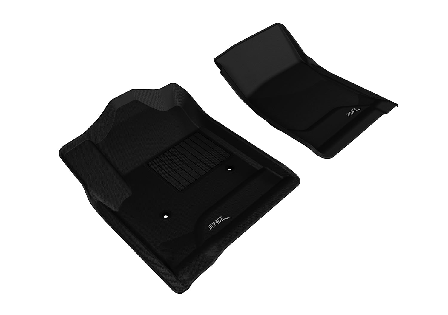3D Kagu All Weather Floor Liner - GMC Sierra 1500, 2500HD, 3500HD 2014-18 - 1st Row 3D Kagu All Weather Floor Liner - GMC Sierra 1500, 2500HD, 3500HD 2014-18 - 1st Row