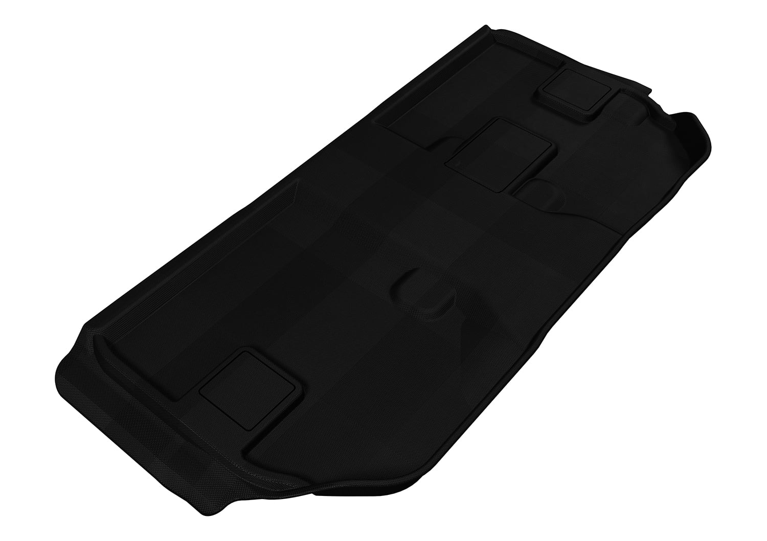 3D MAXpider 2007-2014 Chevrolet Suburban Kagu 3rd Row Floormats - Black (L1CH04631509)