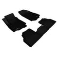 thumbnail image 1 of 3D MAXpider Custom Fit Kagu Floor Mat (Black) Compatible with Chevrolet Trax 2014-2022 - Full Set, 1 of 5