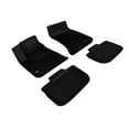 thumbnail image 1 of 3D MAXpider Custom Fit KAGU Floor Mat (BLACK) Compatible with CHRYSLER 300 RWD 2011-2023 - Full Set, 1 of 5