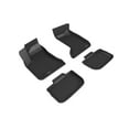 thumbnail image 1 of 3D MAXpider Custom Fit Kagu Floor Mat (Black) Compatible with Dodge Charger AWD 2011-2023 / Chrysler 300 AWD 2011-2023 - R1 R2, 1 of 5