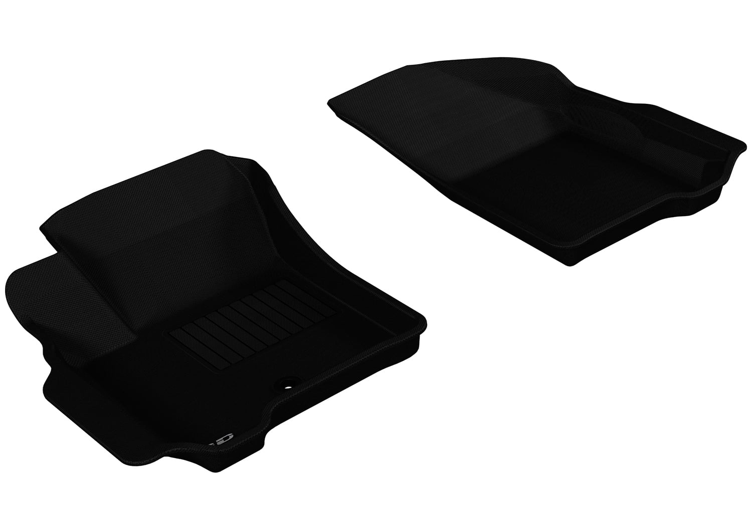 3D MAXpider KAGU 1st Row Floormat - Black | 2009-2012 Dodge Journey (L1DG00511509)