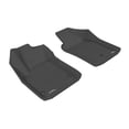 thumbnail image 1 of 3D MAXpider Custom Fit Kagu Floor Mat (Black) Compatible with Fiat 500/500E/Abarth 2012-2019 - Front Row, 1 of 5