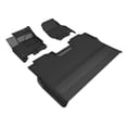 thumbnail image 1 of 3D MAXpider Custom Fit Kagu Floor Mat (Black) Compatible with Ford F-250 / 350 / 450 Crew Cab 2017-2025 - R1 R2 (Bench Seat, No Under Seat Storage), 1 of 6